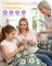 Crochet Kit for Beginners, Crochet Starter Kit for Blanket, Granny Squares Video Instructions, Easy to Learn Knitting for Beginner
